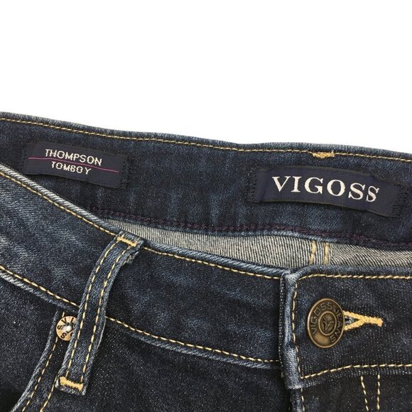 Vigoss Women's Jeans Thompson Tomboy Classic Fit Straight Leg 28 x 27 - Picture 3 of 9